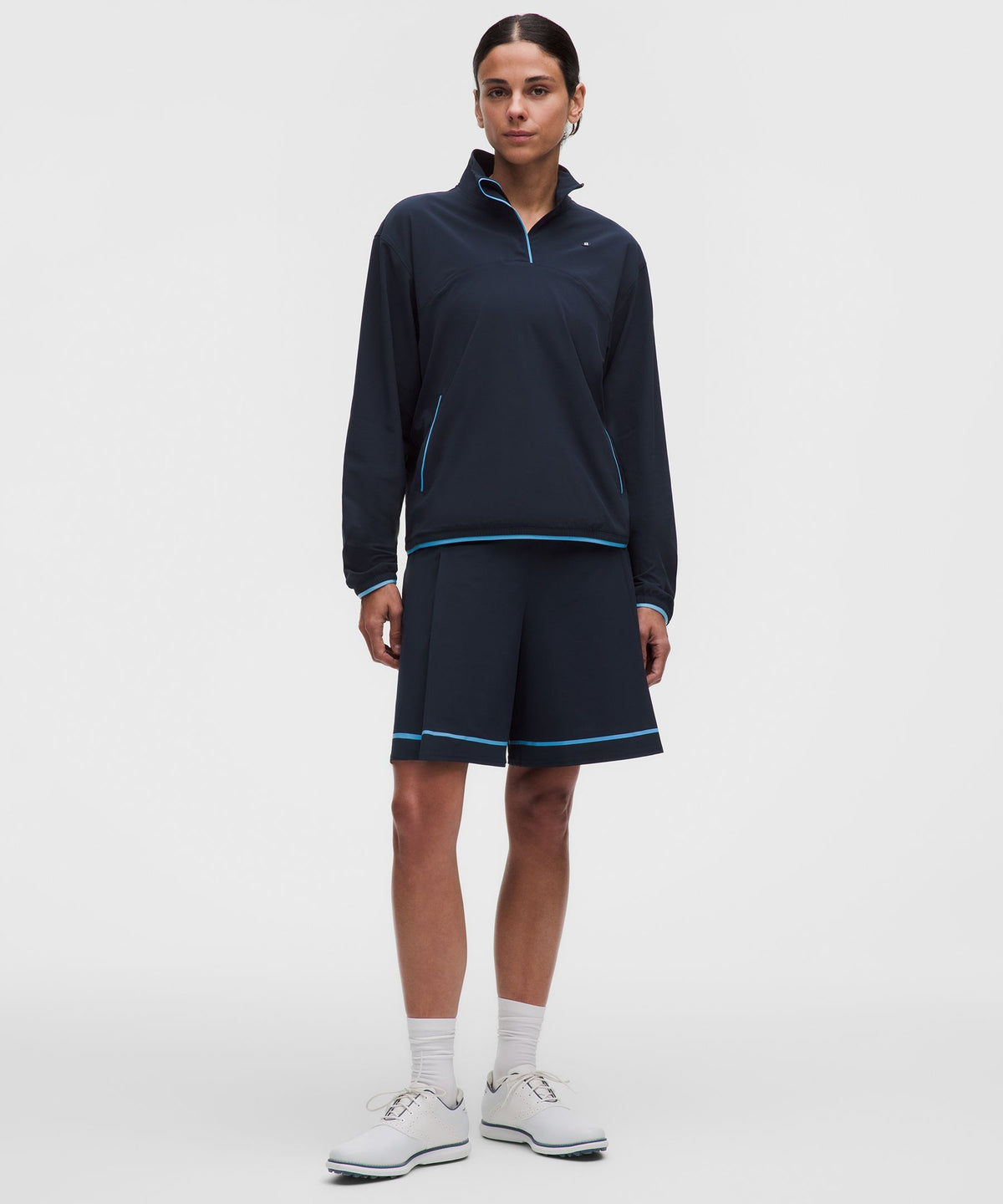 UV-Protective Lightweight Half Zip