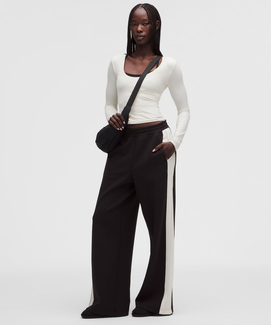 Wundermost Ultra-Soft Nulu Scoopneck Long-Sleeve Shirt