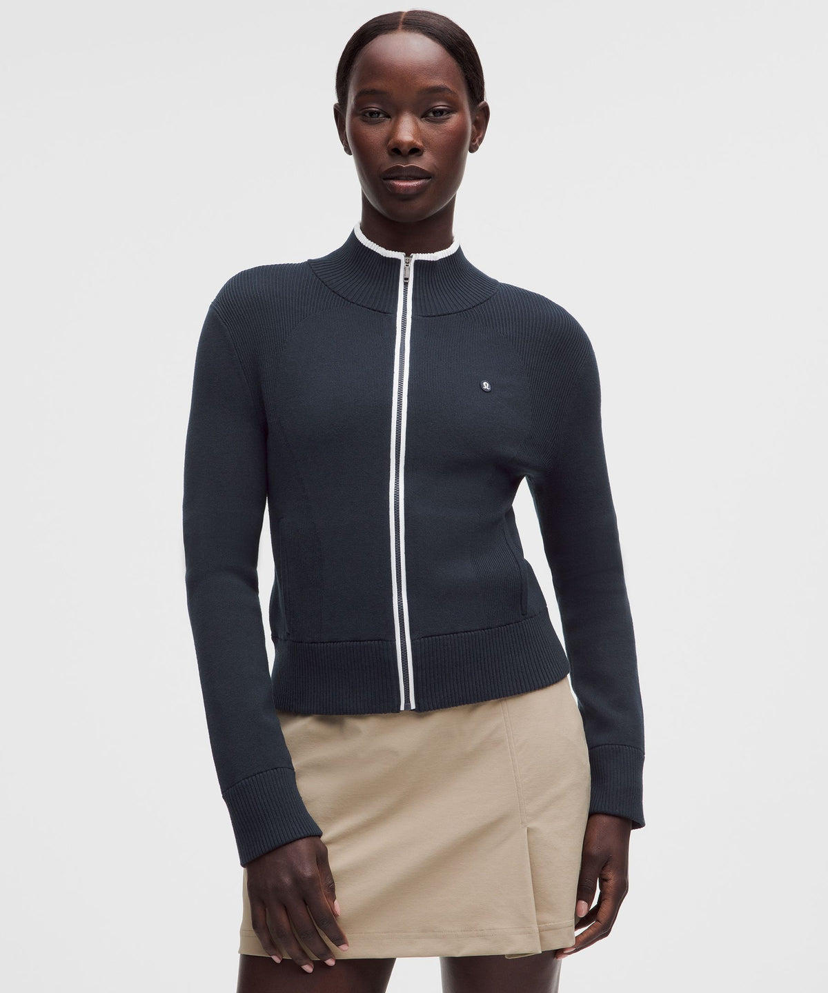 Knit Full-Zip Golf Jacket