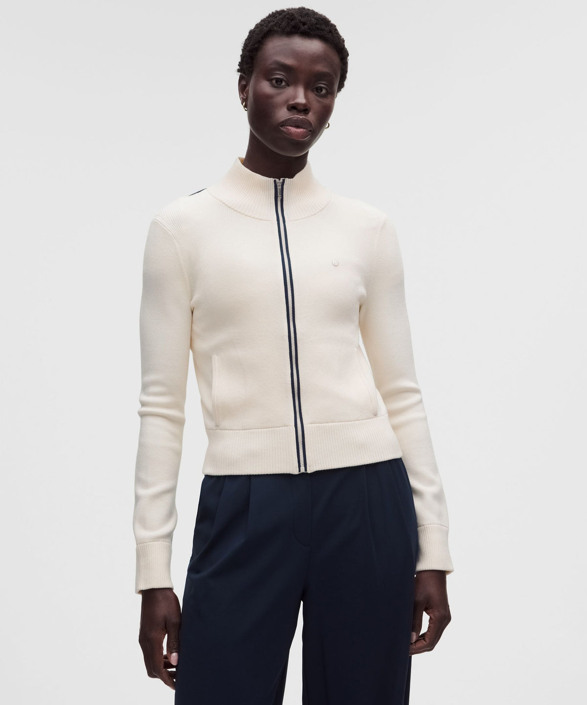Knit Full-Zip Golf Jacket