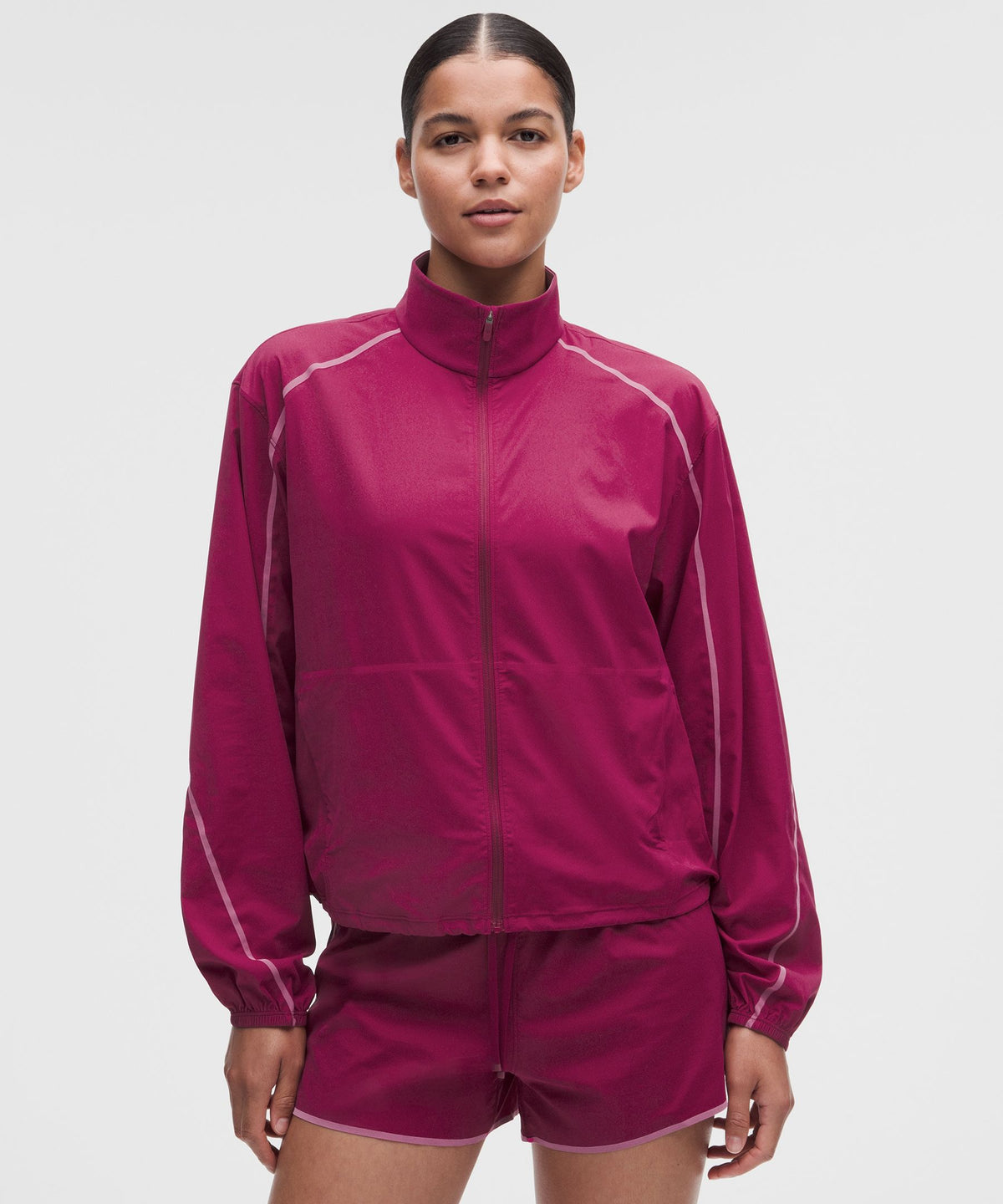 Two-Toned Track Jacket