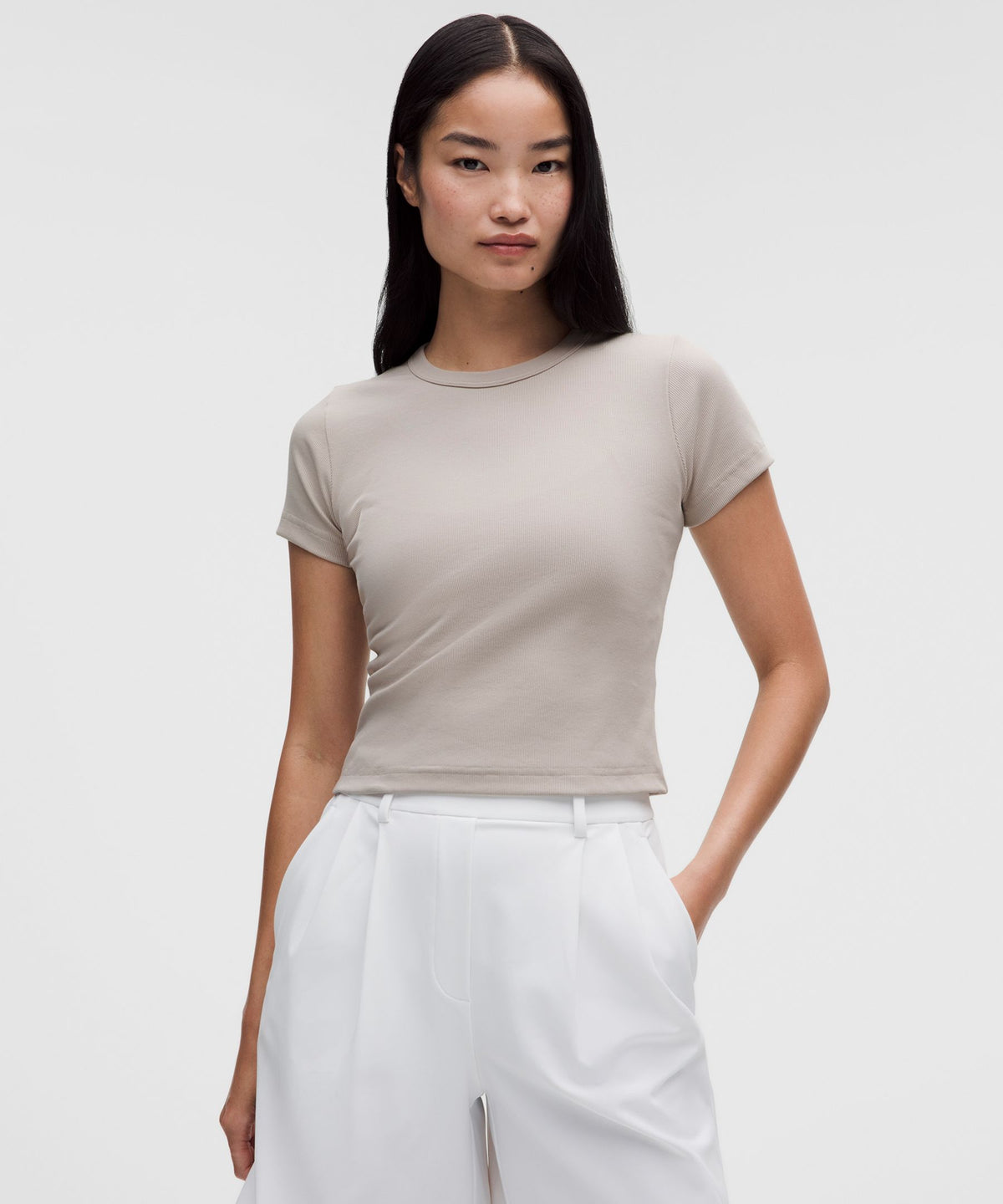 Little Ribbed Tee