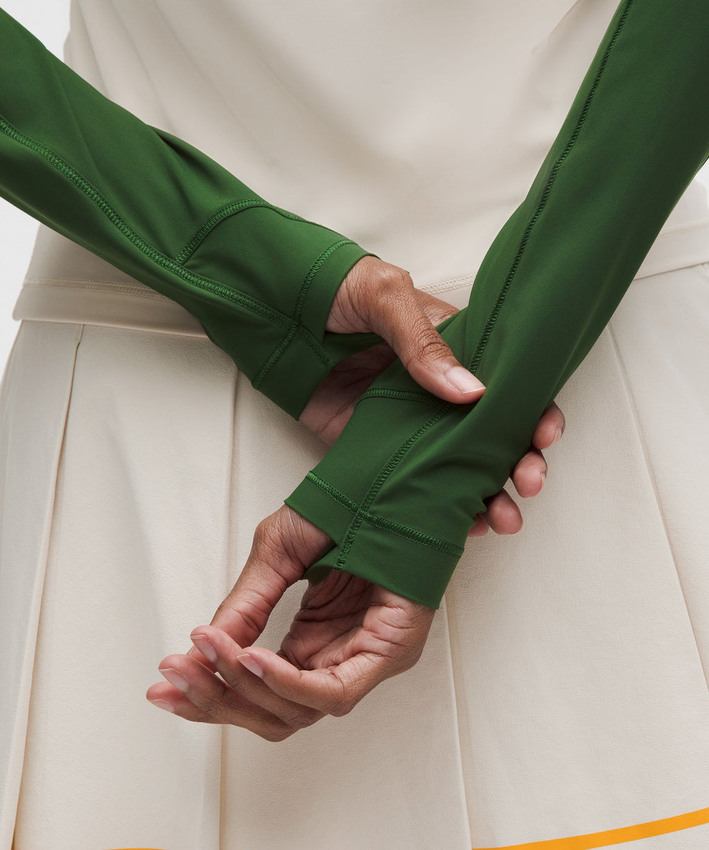 UV-Protective Mockneck Long-Sleeve Shirt