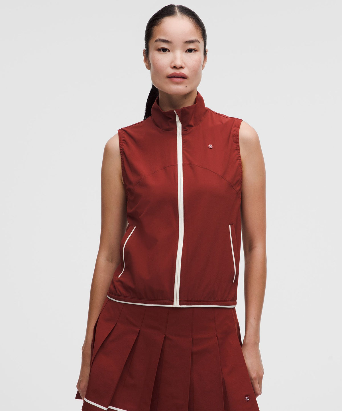 Lightweight High-Neck Golf VestGraphic