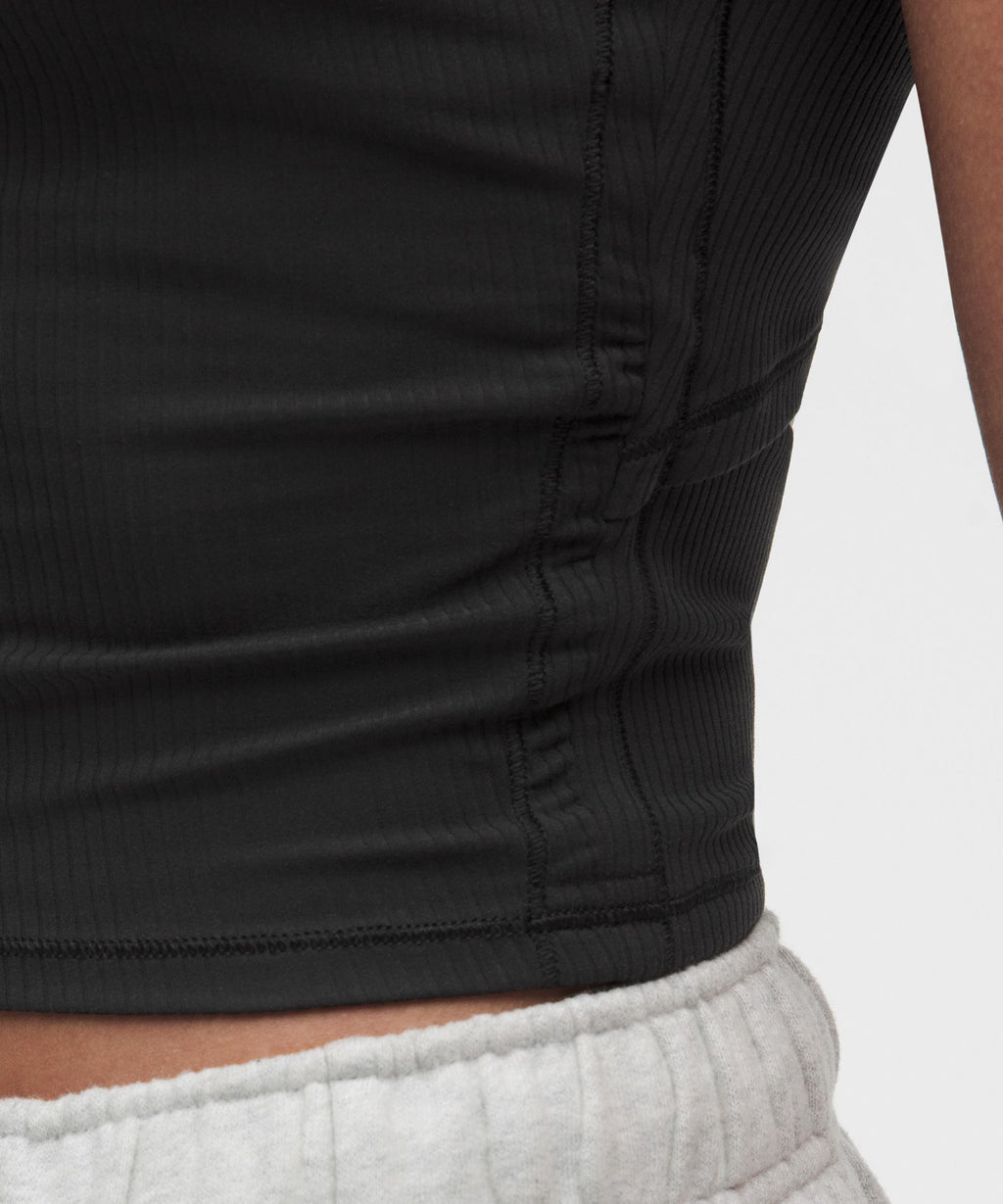 All It Takes Ribbed Keyhole Short-Sleeve Shirt