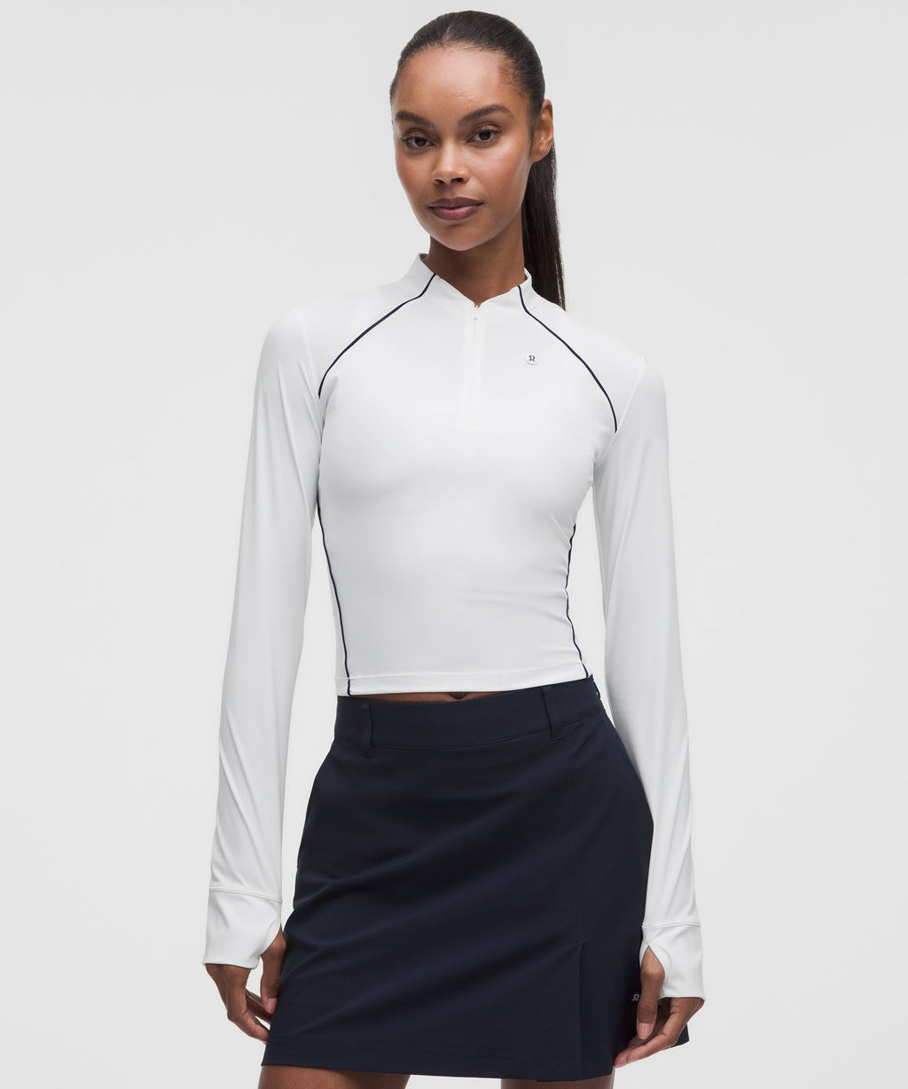 Golf Mockneck Long-Sleeve Shirt