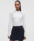 Golf Mockneck Long-Sleeve Shirt