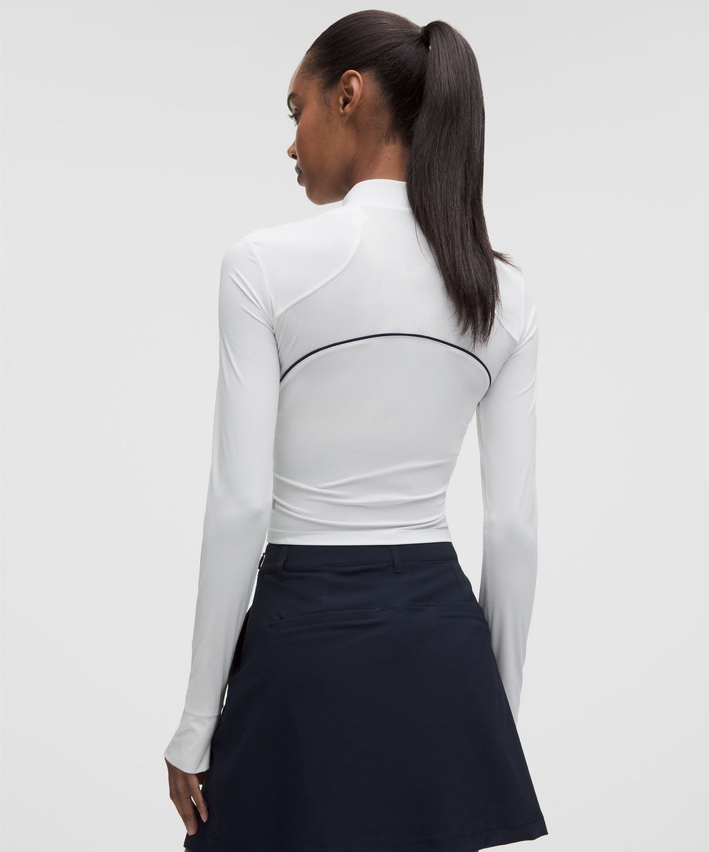 Golf Mockneck Long-Sleeve Shirt