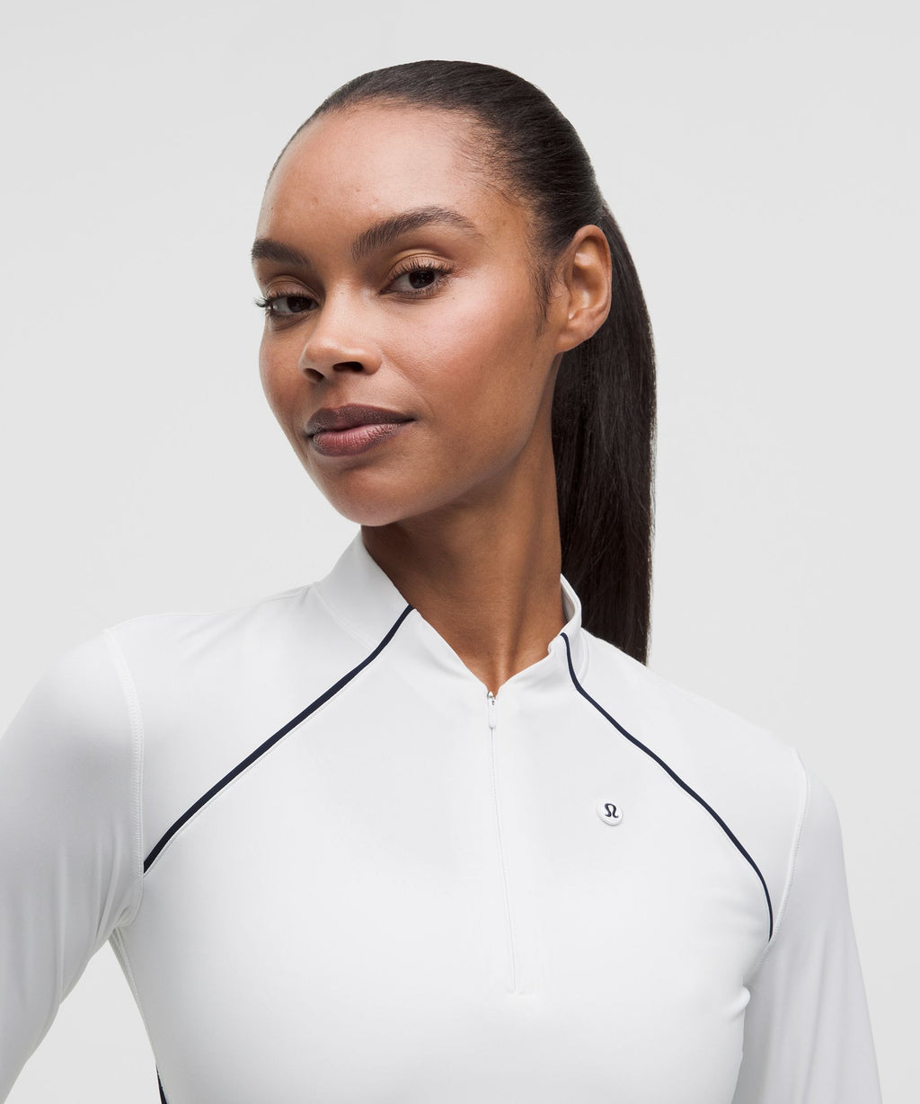 Golf Mockneck Long-Sleeve Shirt