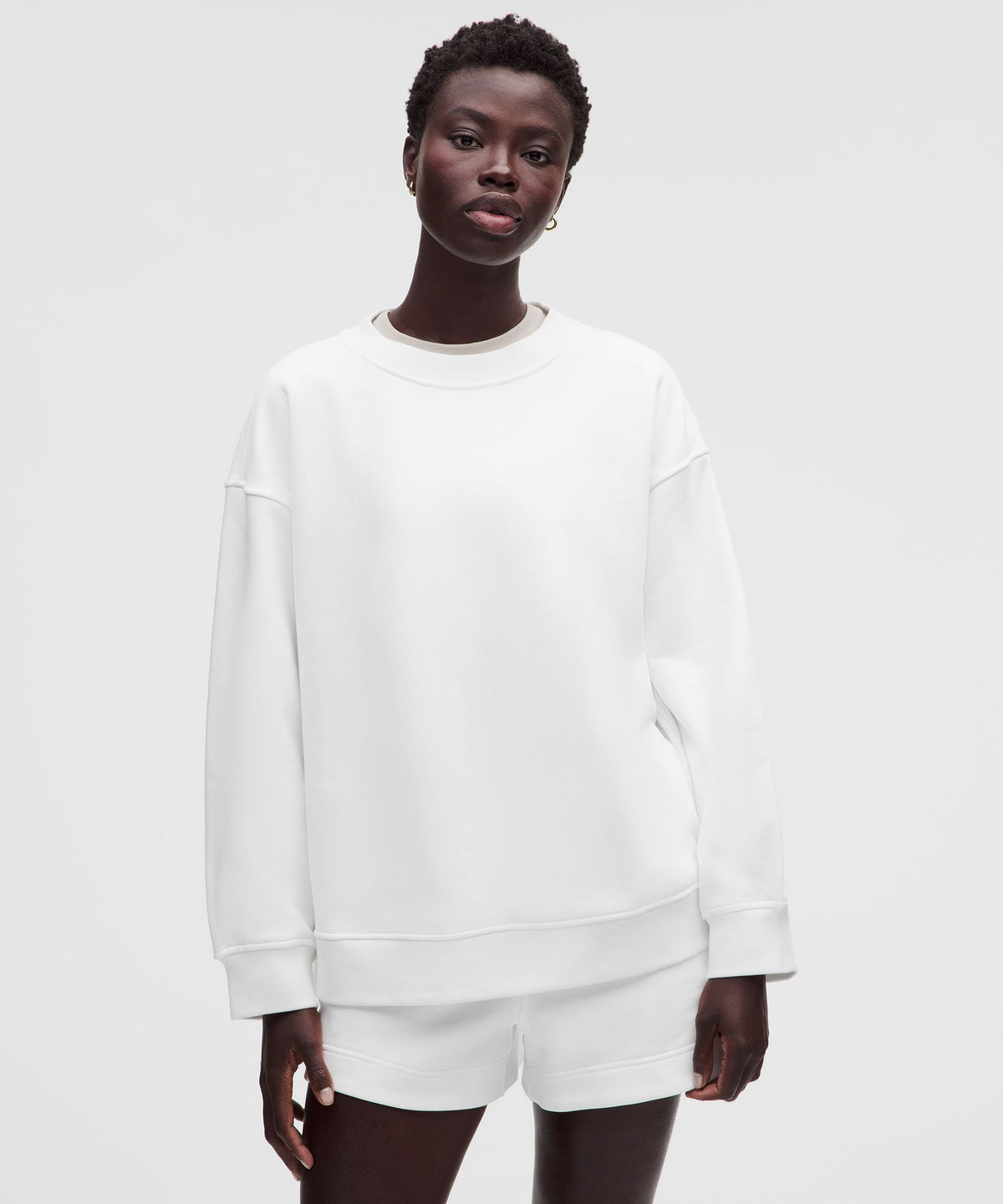 French Terry Oversized Crew