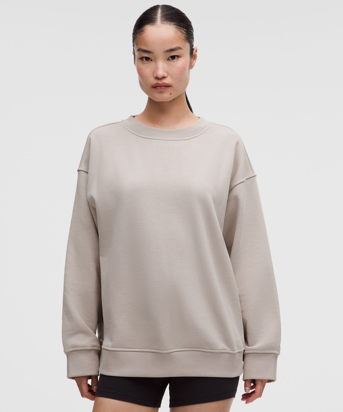 French Terry Oversized Crew