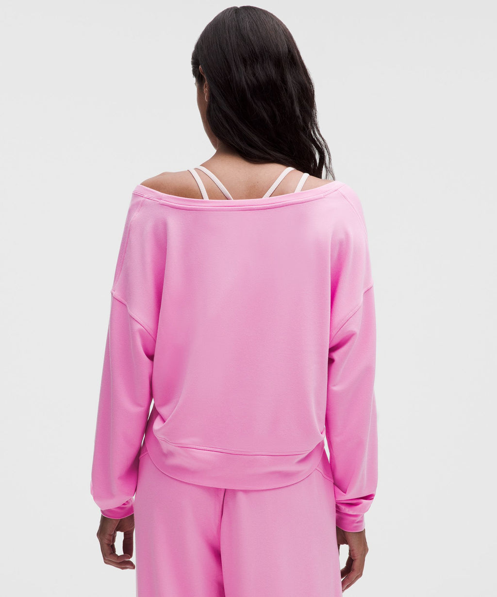 BeCalm Scoop-Neck Pullover