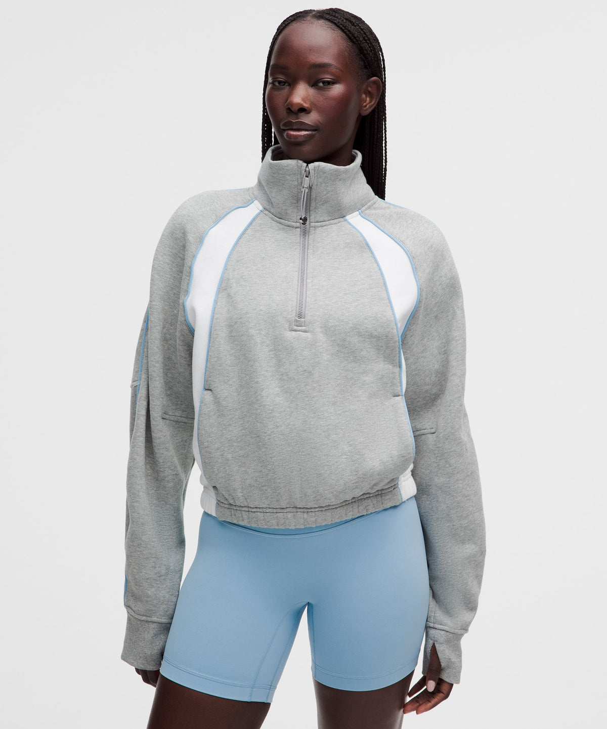 Scuba Relaxed Half-ZipColourblock