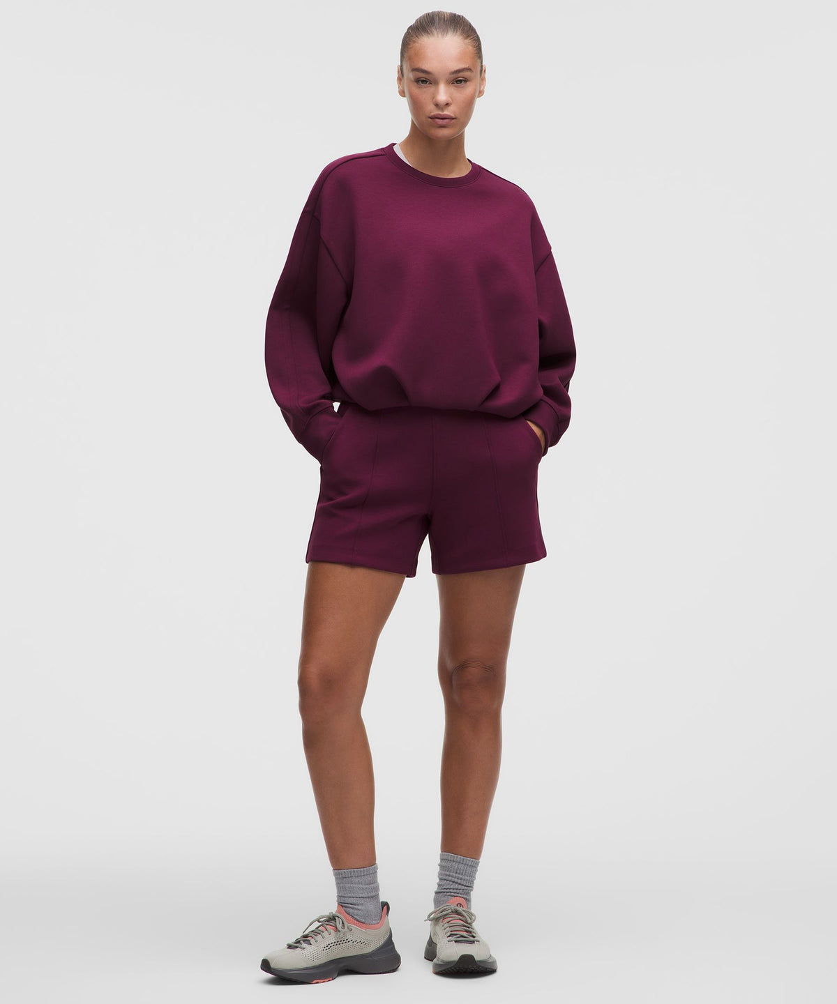 Smooth Spacer Oversized Crew