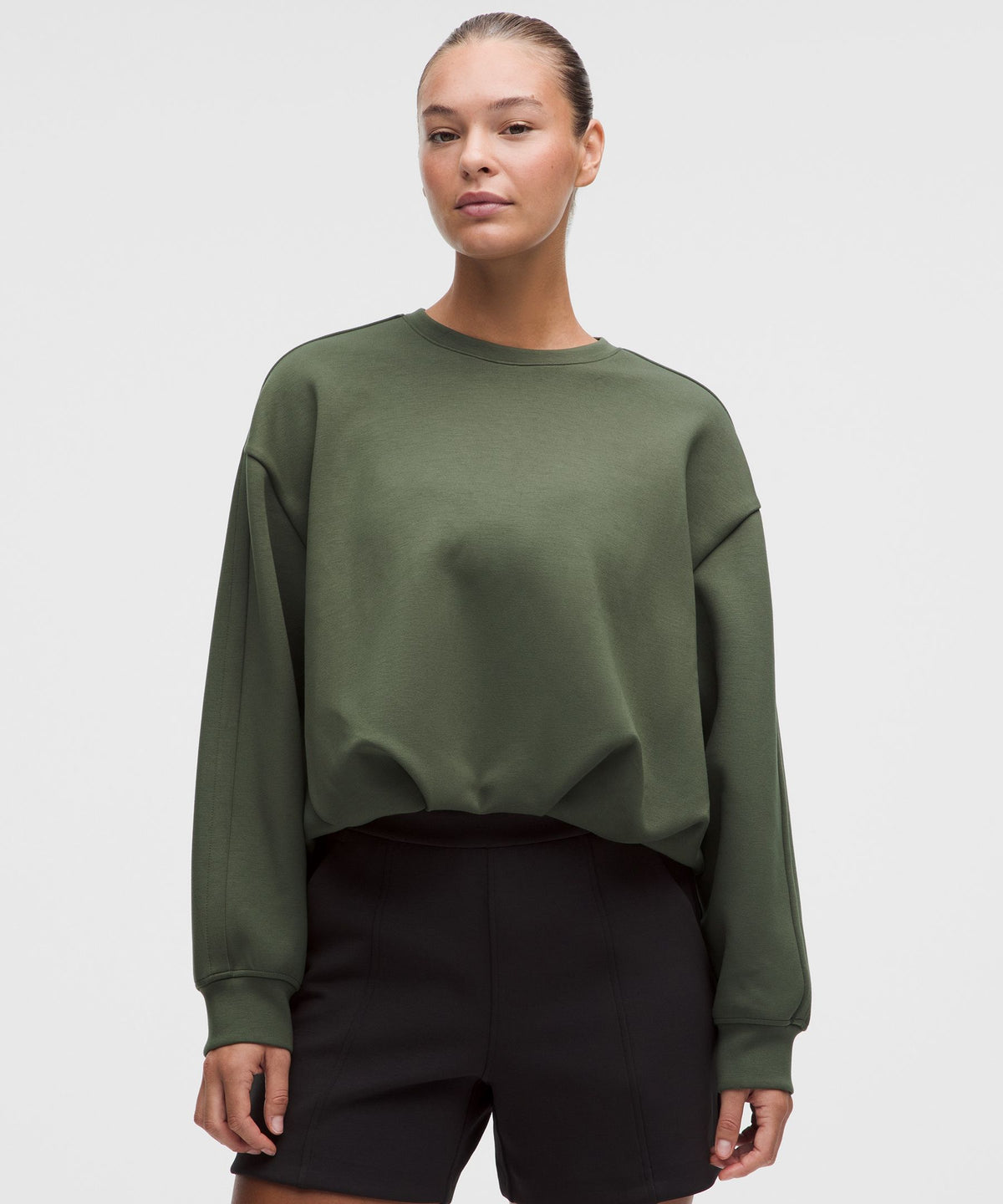 Smooth Spacer Oversized Crew