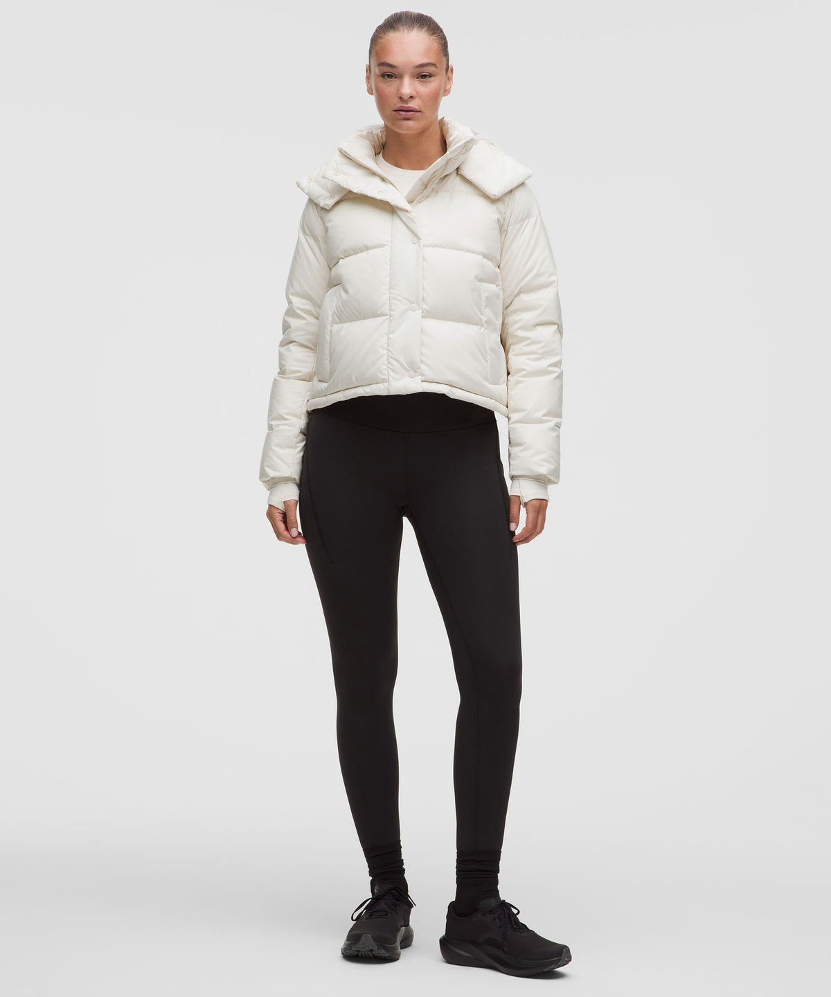 Wunder Puff 600-Down-Fill Cropped Jacket