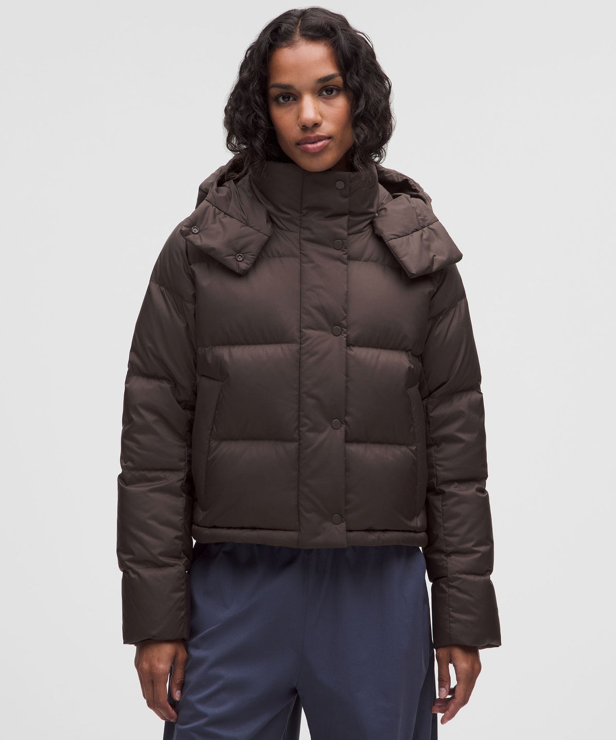 Wunder Puff 600-Down-Fill Cropped Jacket