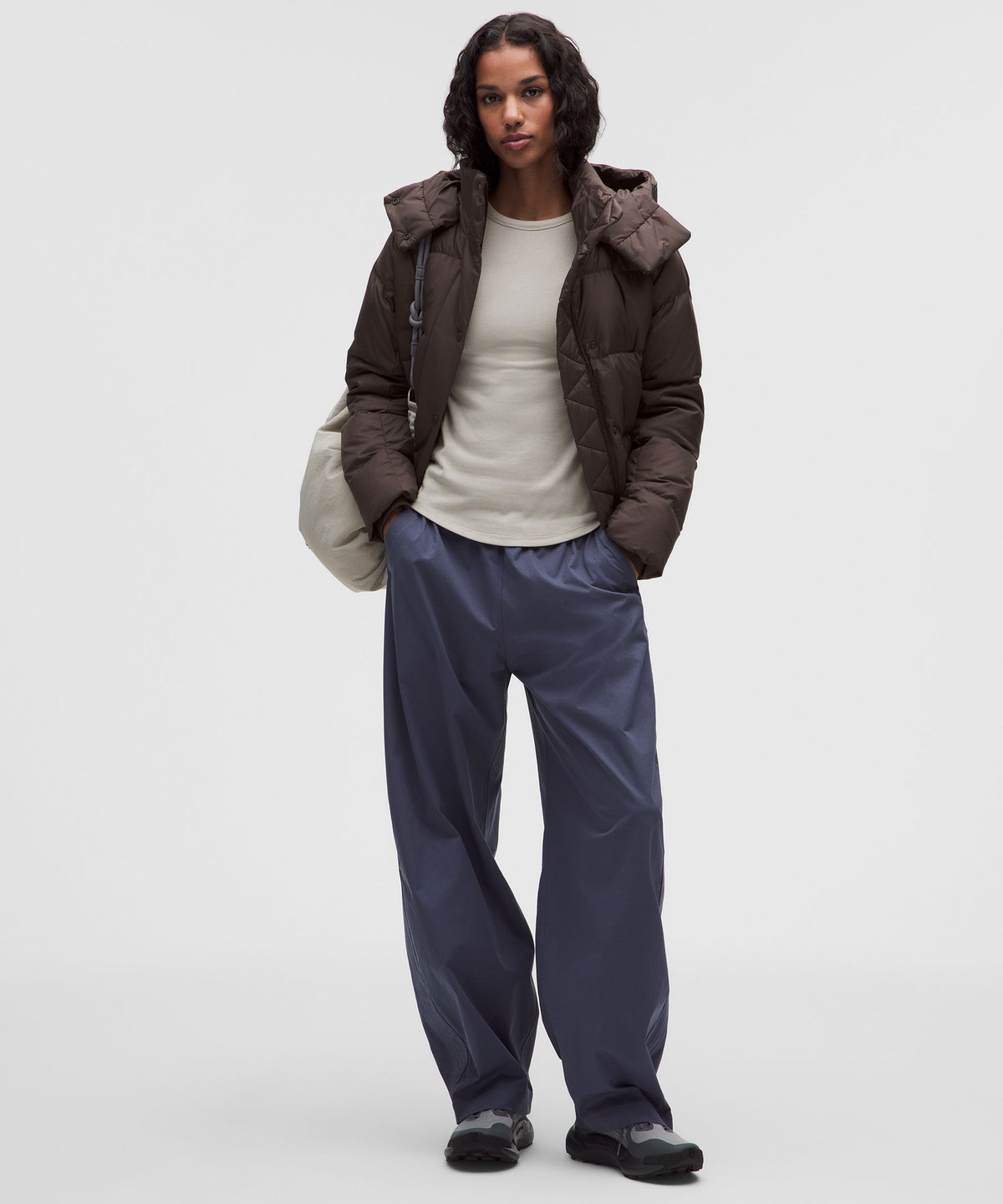 Wunder Puff 600-Down-Fill Cropped Jacket