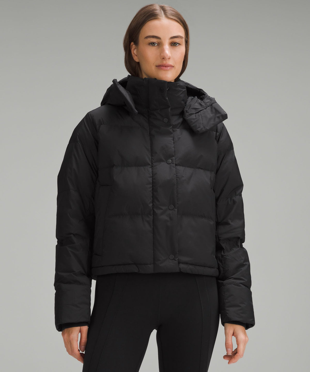 Wunder Puff 600-Down-Fill Cropped Jacket
