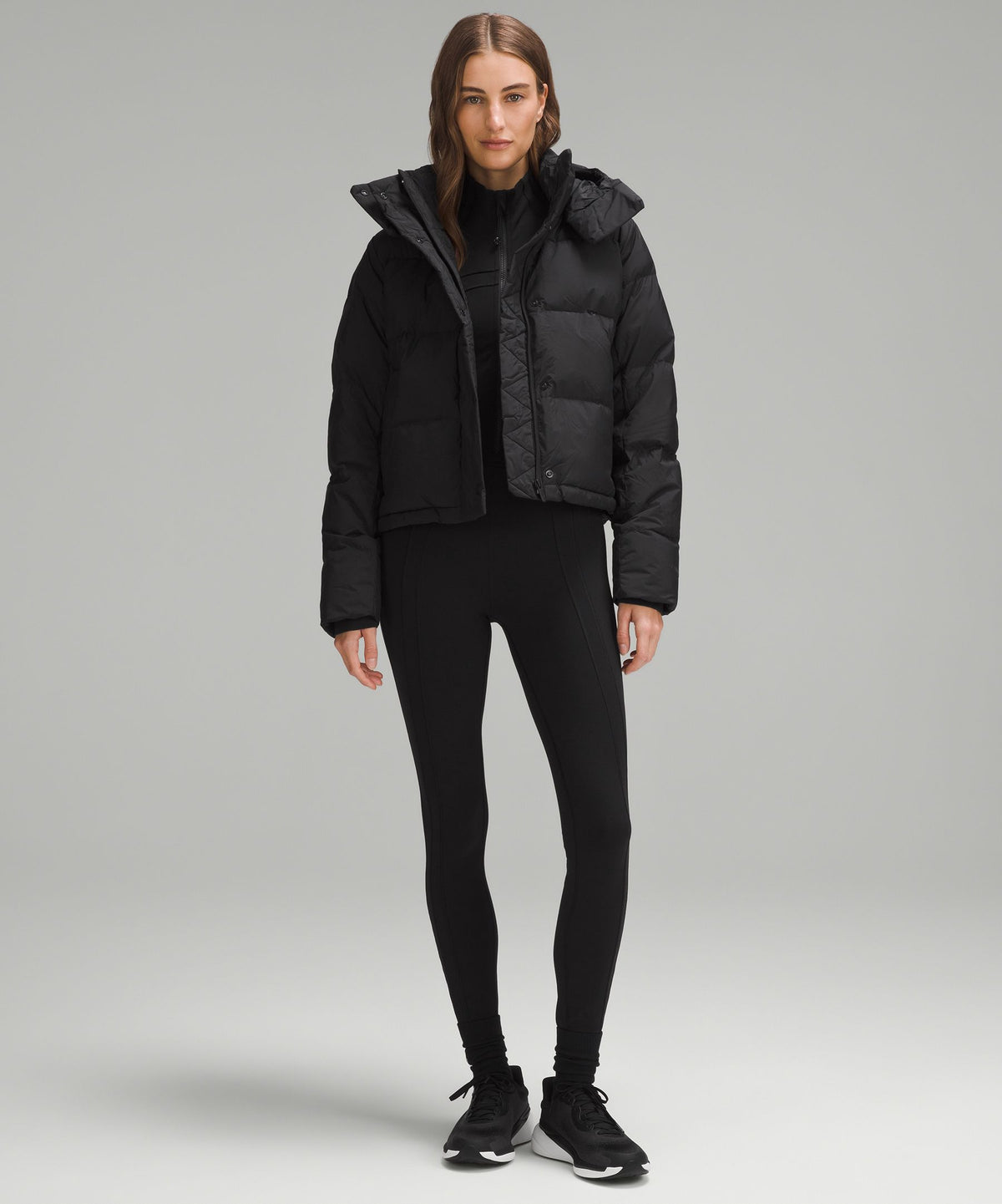 Wunder Puff 600-Down-Fill Cropped Jacket