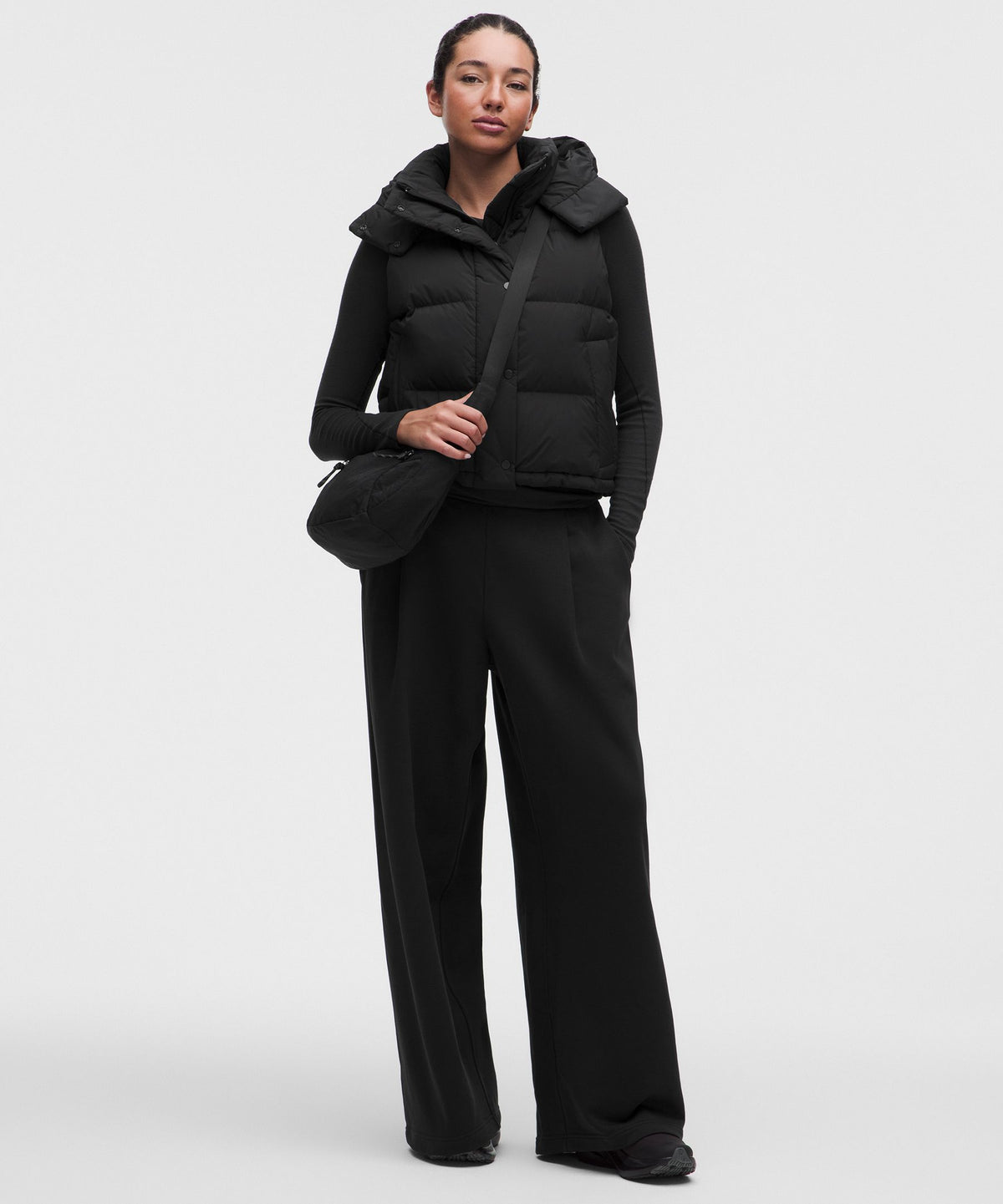 Wunder Puff 600-Down-Fill Cropped Vest