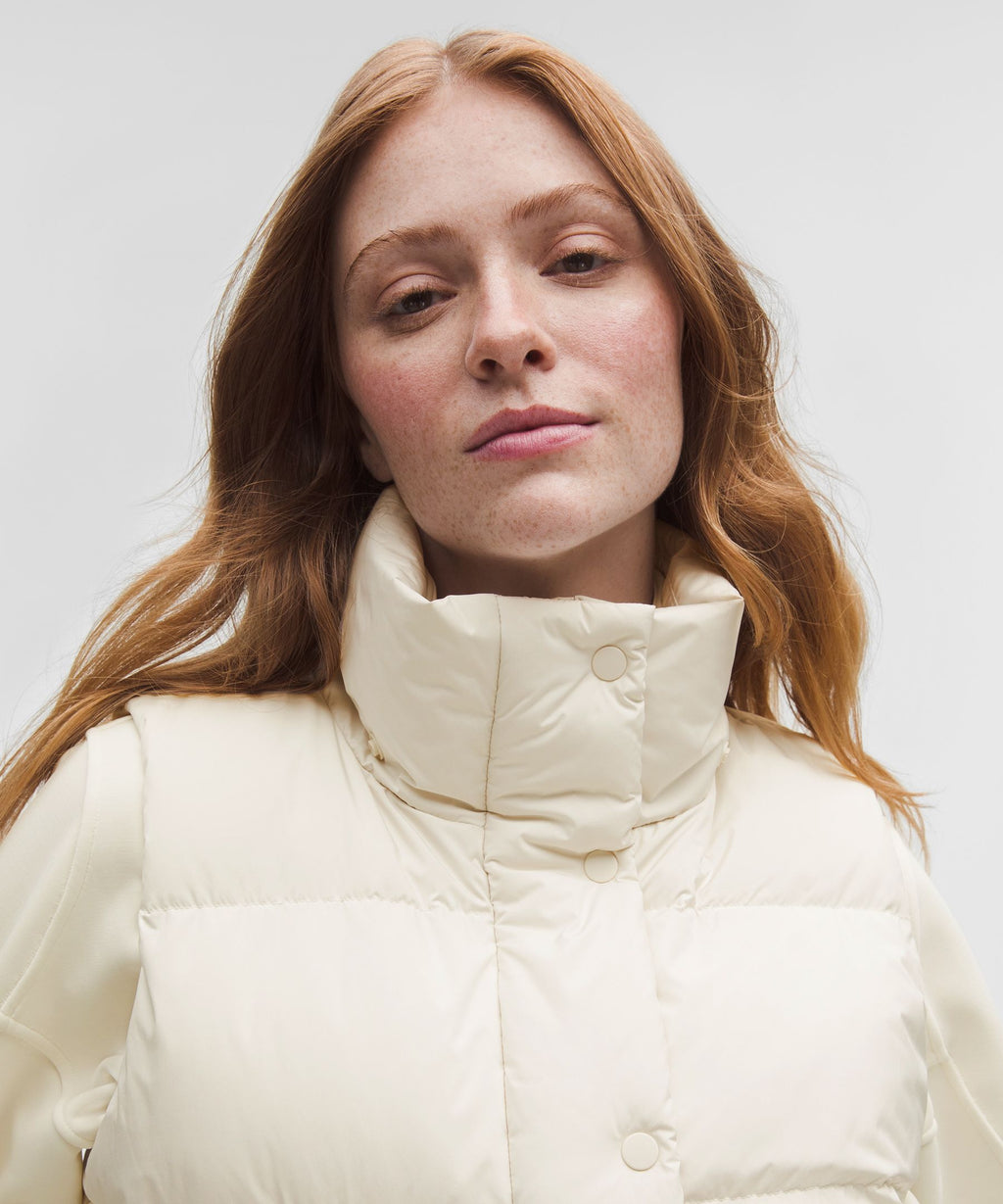 Wunder Puff 600-Down-Fill Cropped Vest