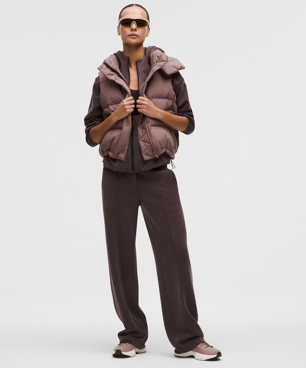 Wunder Puff 600-Down-Fill Cropped Vest