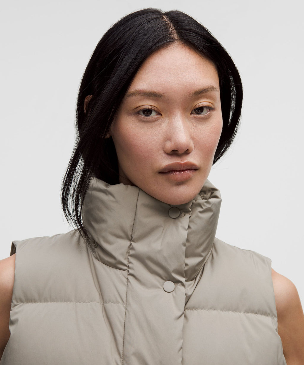 Wunder Puff 600-Down-Fill Cropped Vest