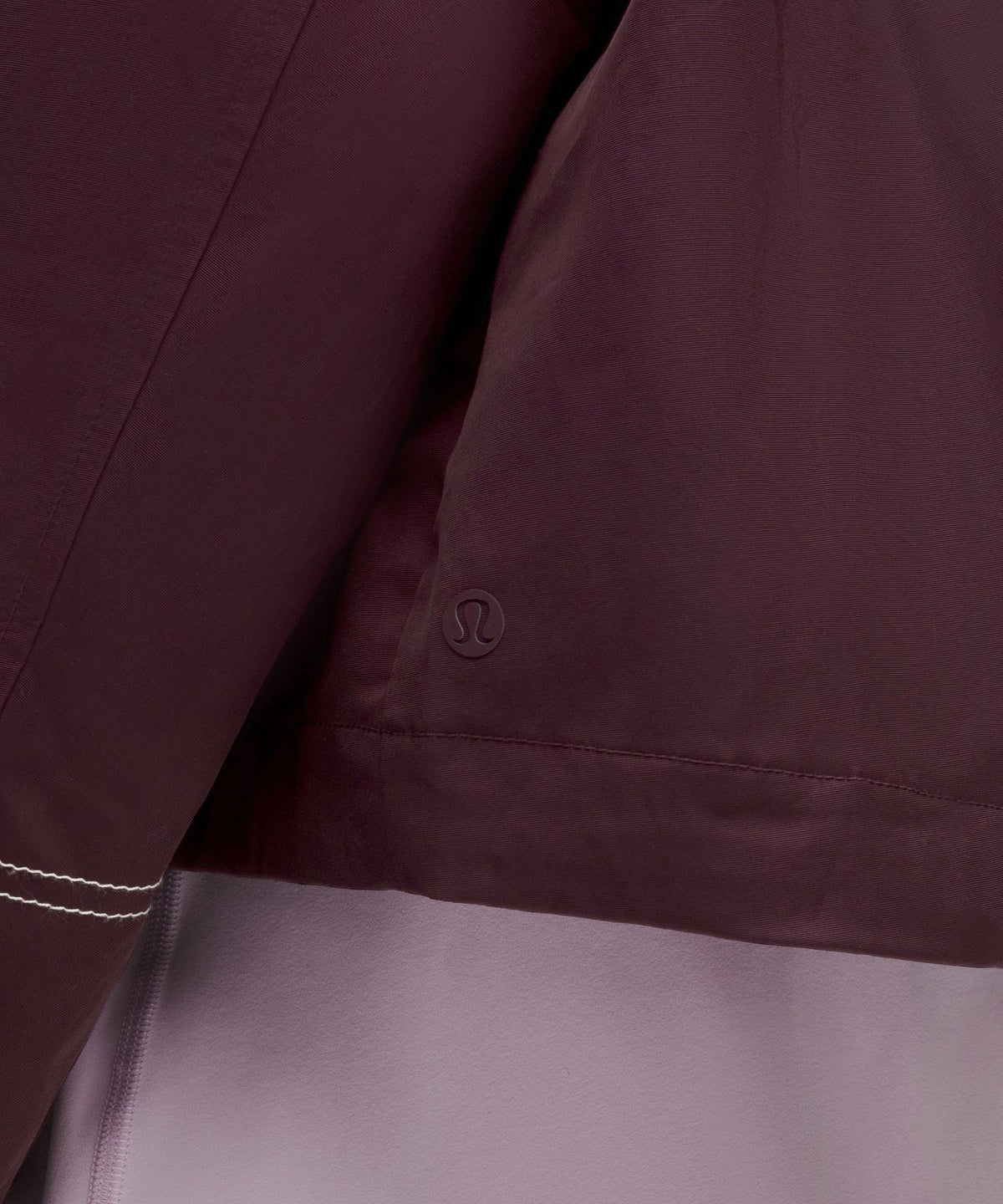 Water-Resistant Cropped Hooded Jacket