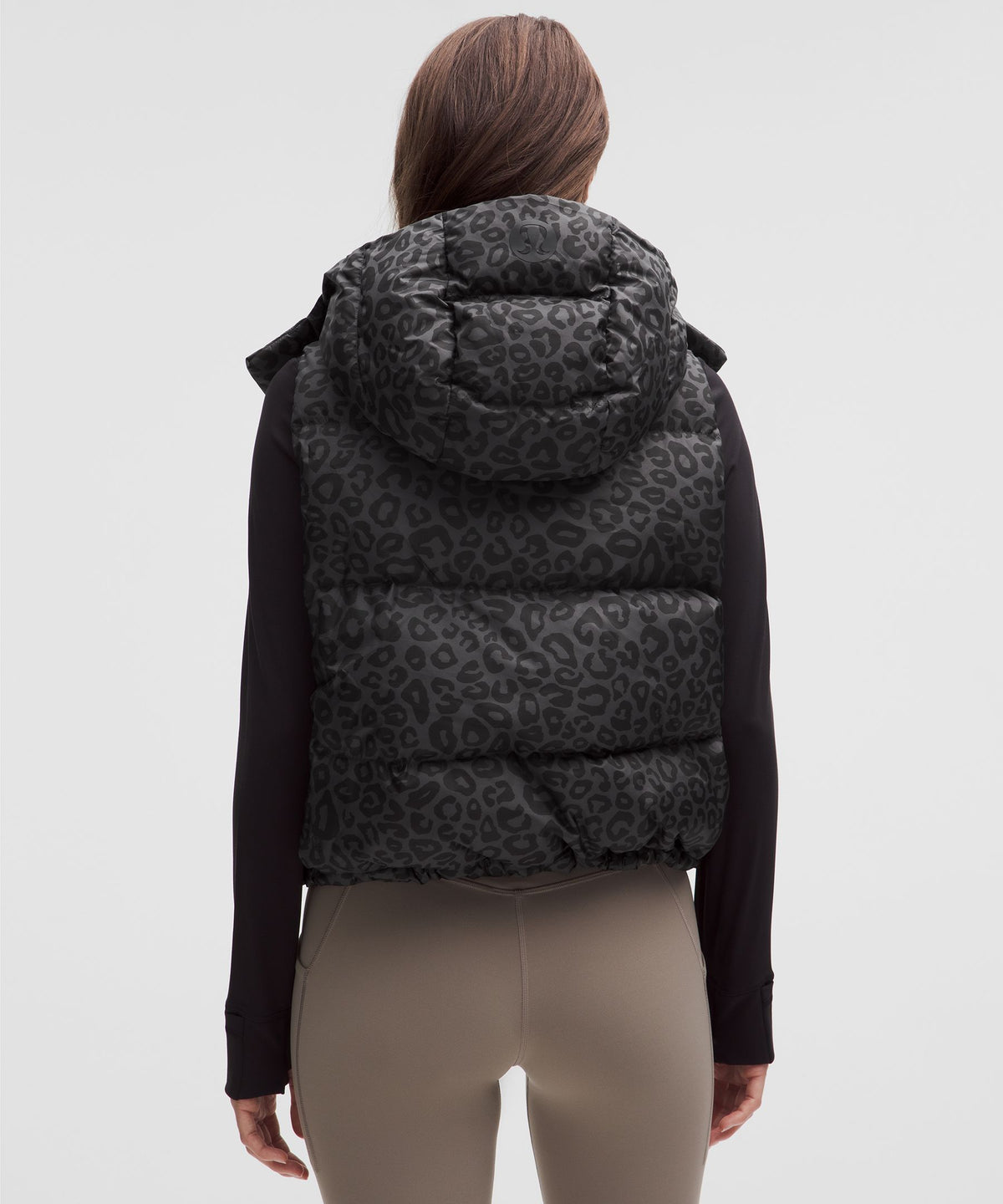 Wunder Puff 600-Down-Fill Cropped VestPrint