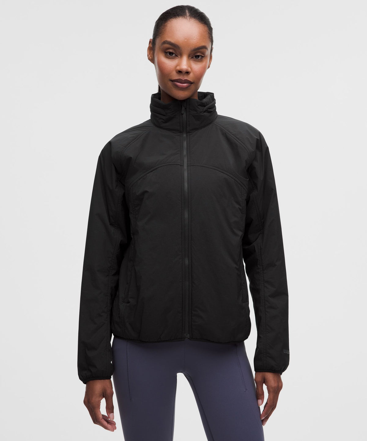 Insulated Back-Vent Running Jacket