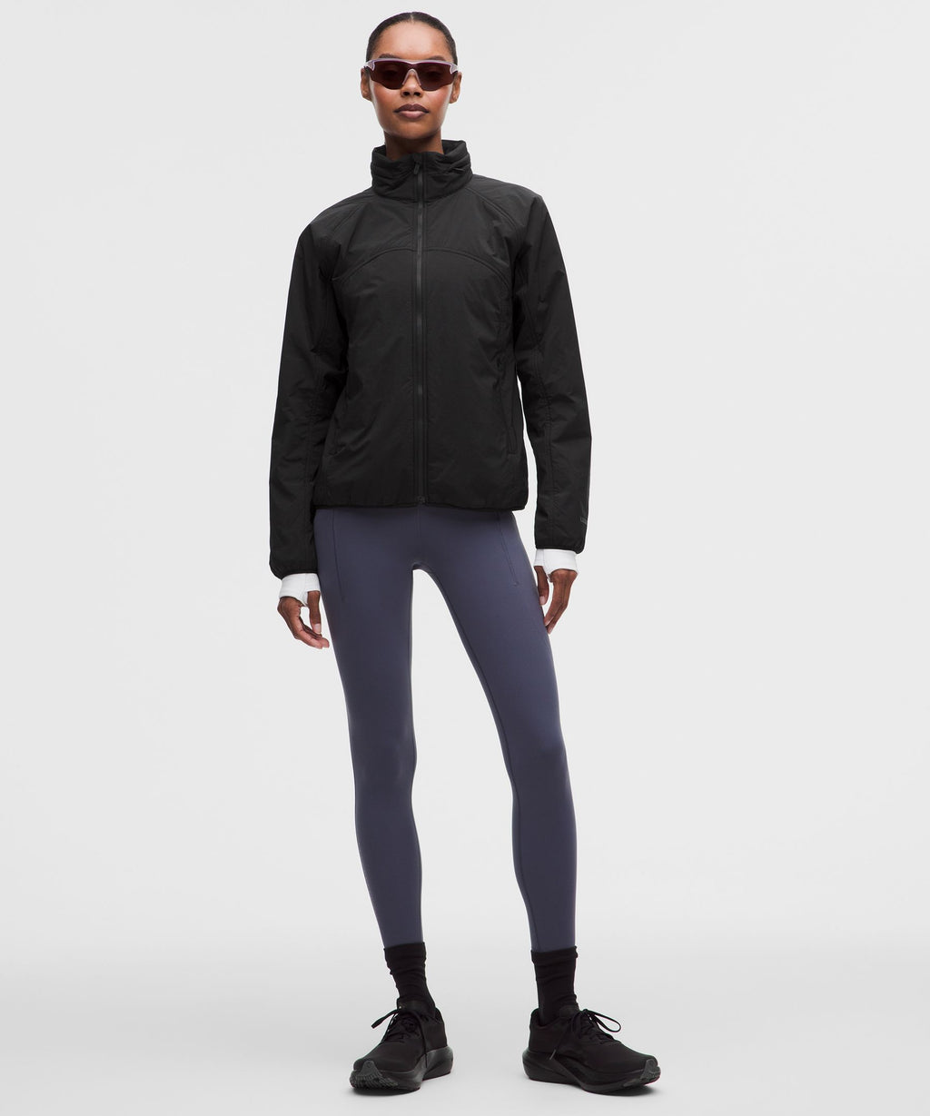 Insulated Back-Vent Running Jacket