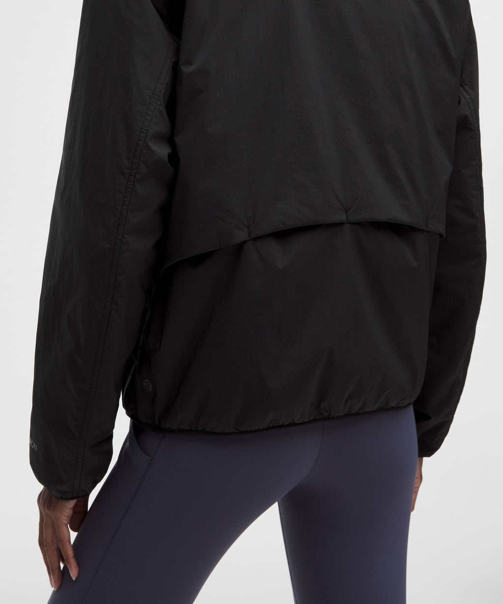 Insulated Back-Vent Running Jacket