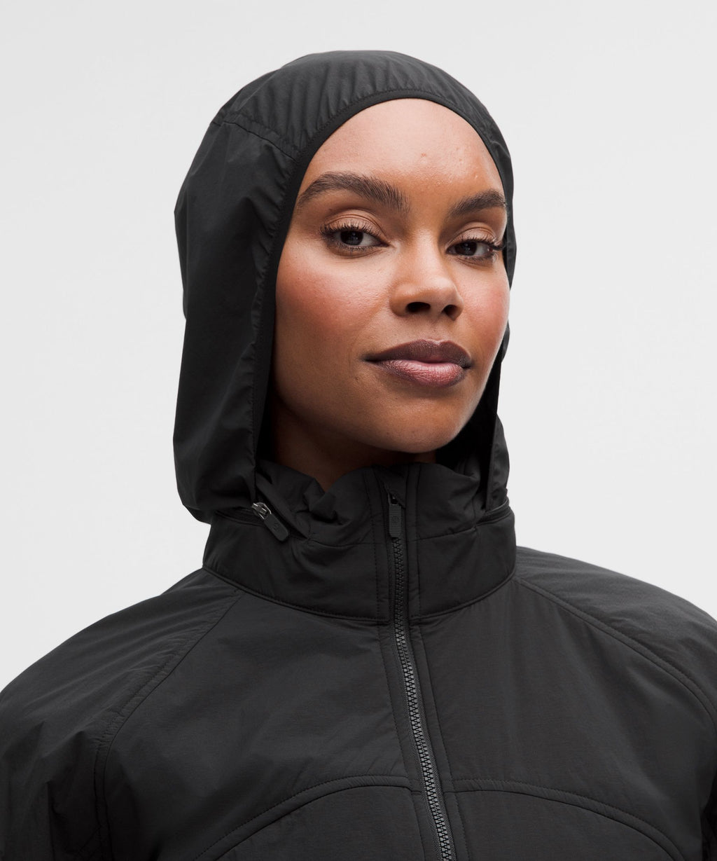 Insulated Back-Vent Running Jacket
