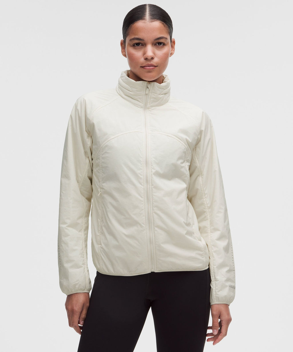 Insulated Back-Vent Running Jacket