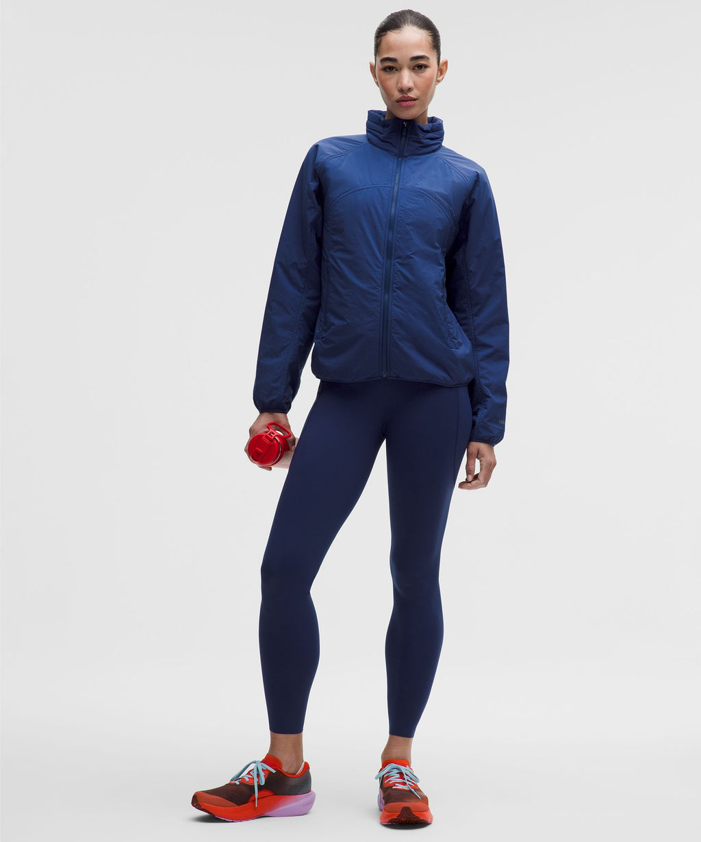 Insulated Back-Vent Running Jacket