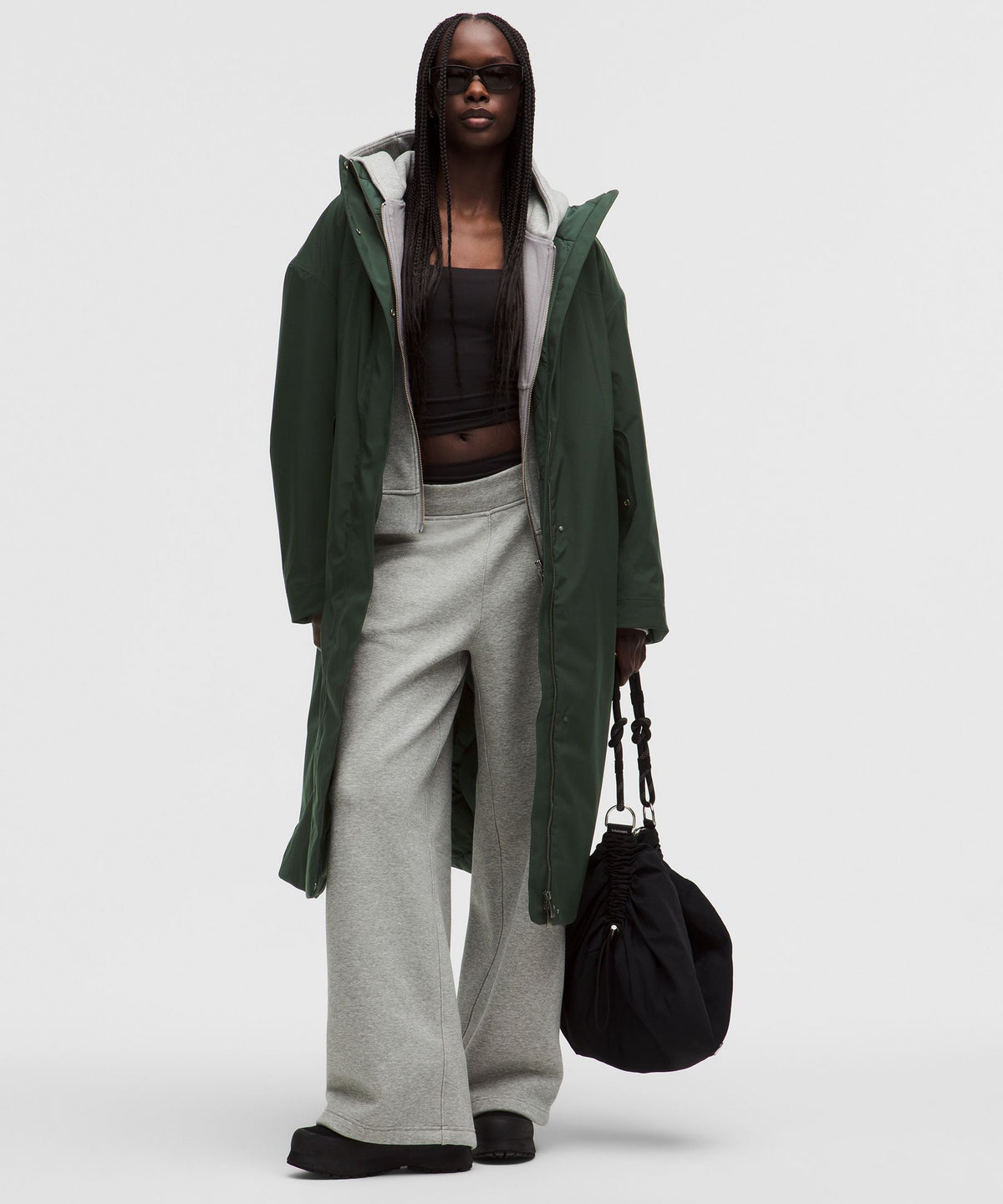 Oversized Insulated Rain Coat