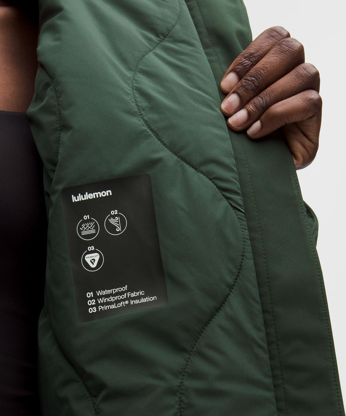 Oversized Insulated Rain Coat