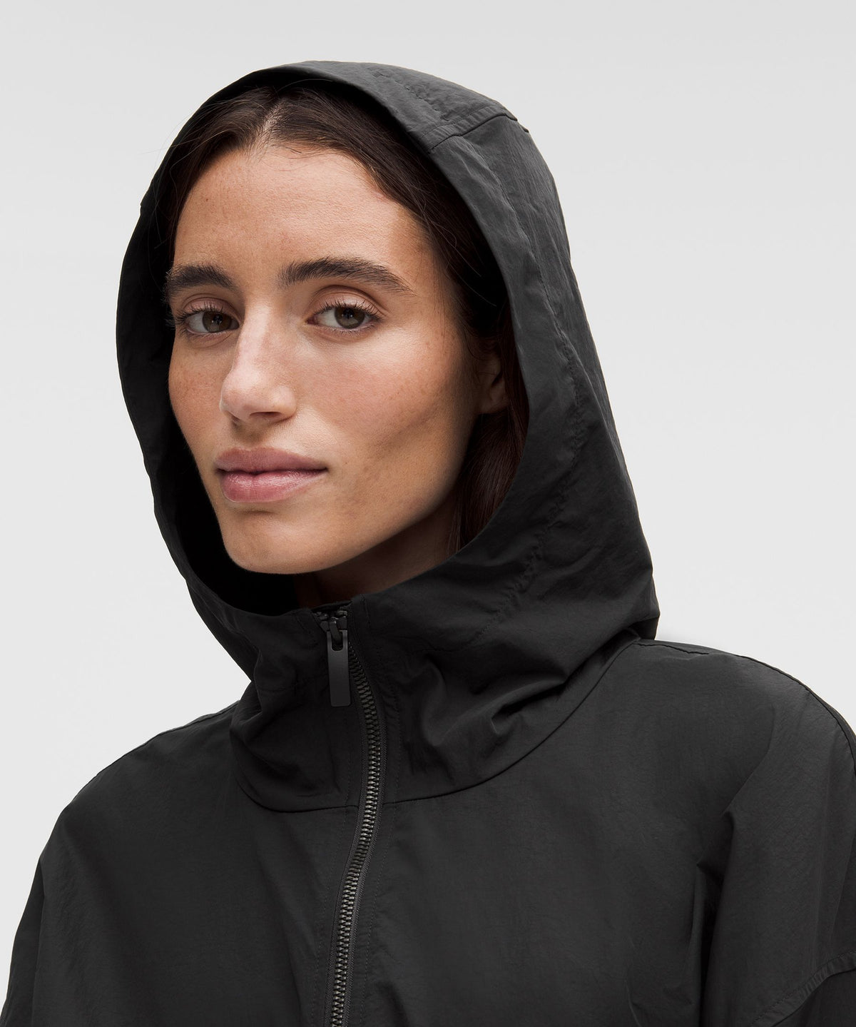 UV-Protective Cinch-Waist Oversized-Fit Jacket