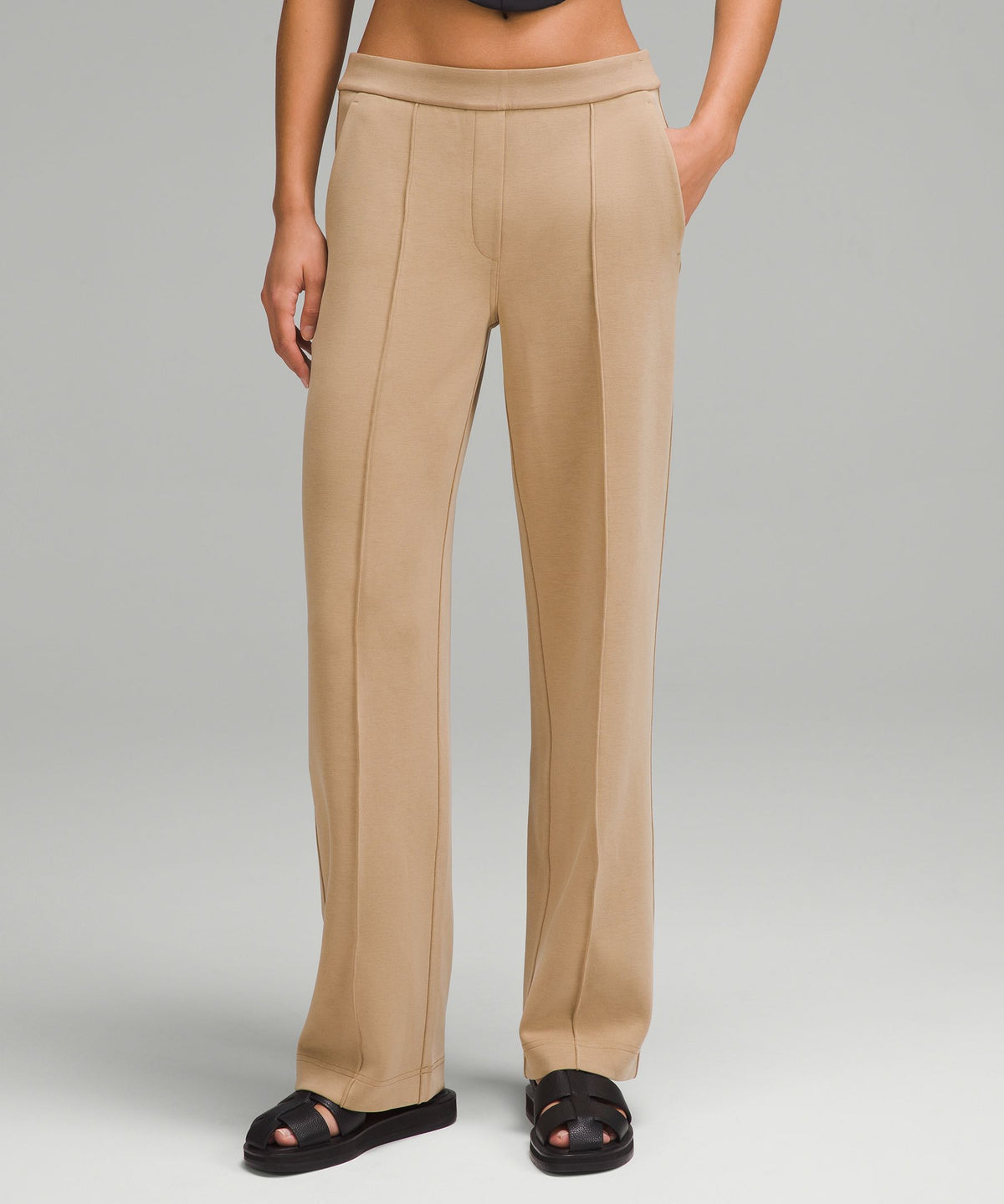 Softstreme Pintuck Mid-Rise PantRegular
