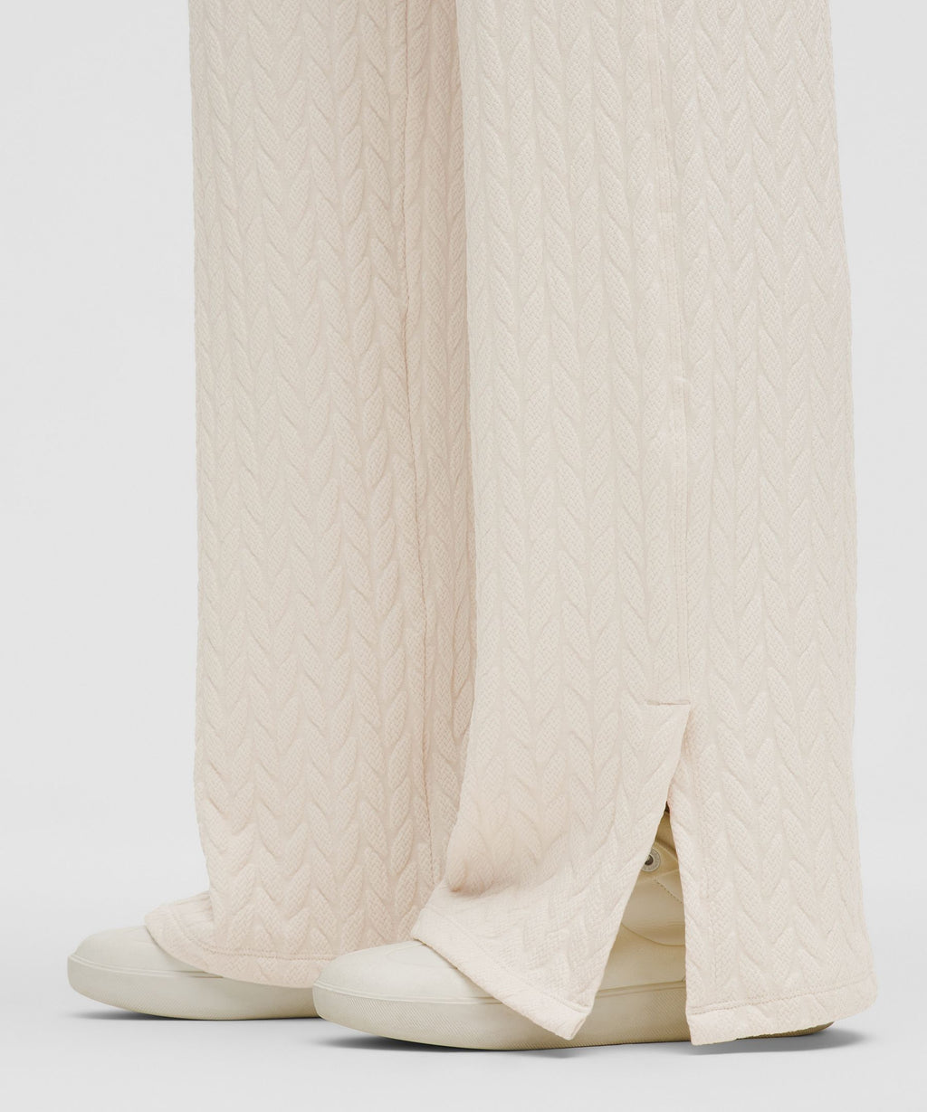 Engineered Warmth Cable-Knit Pant