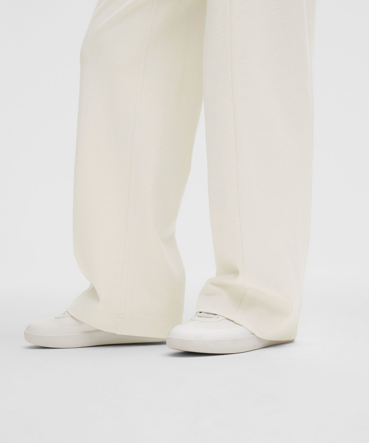Stretch Knit Straight-Leg Pull-On Pant