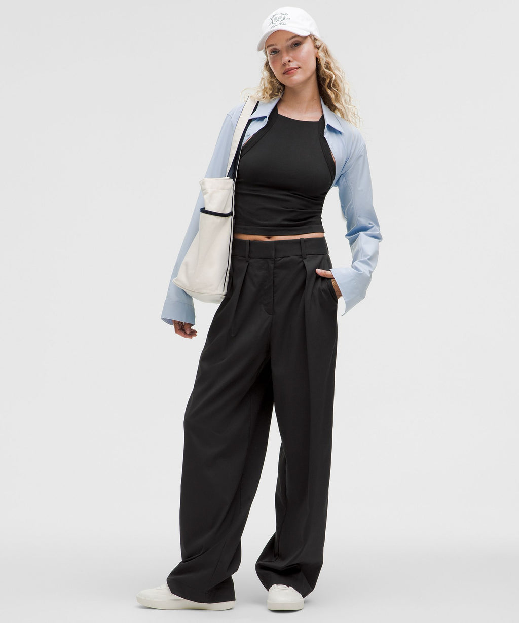 Pleat-Front High-Rise TrouserRegular