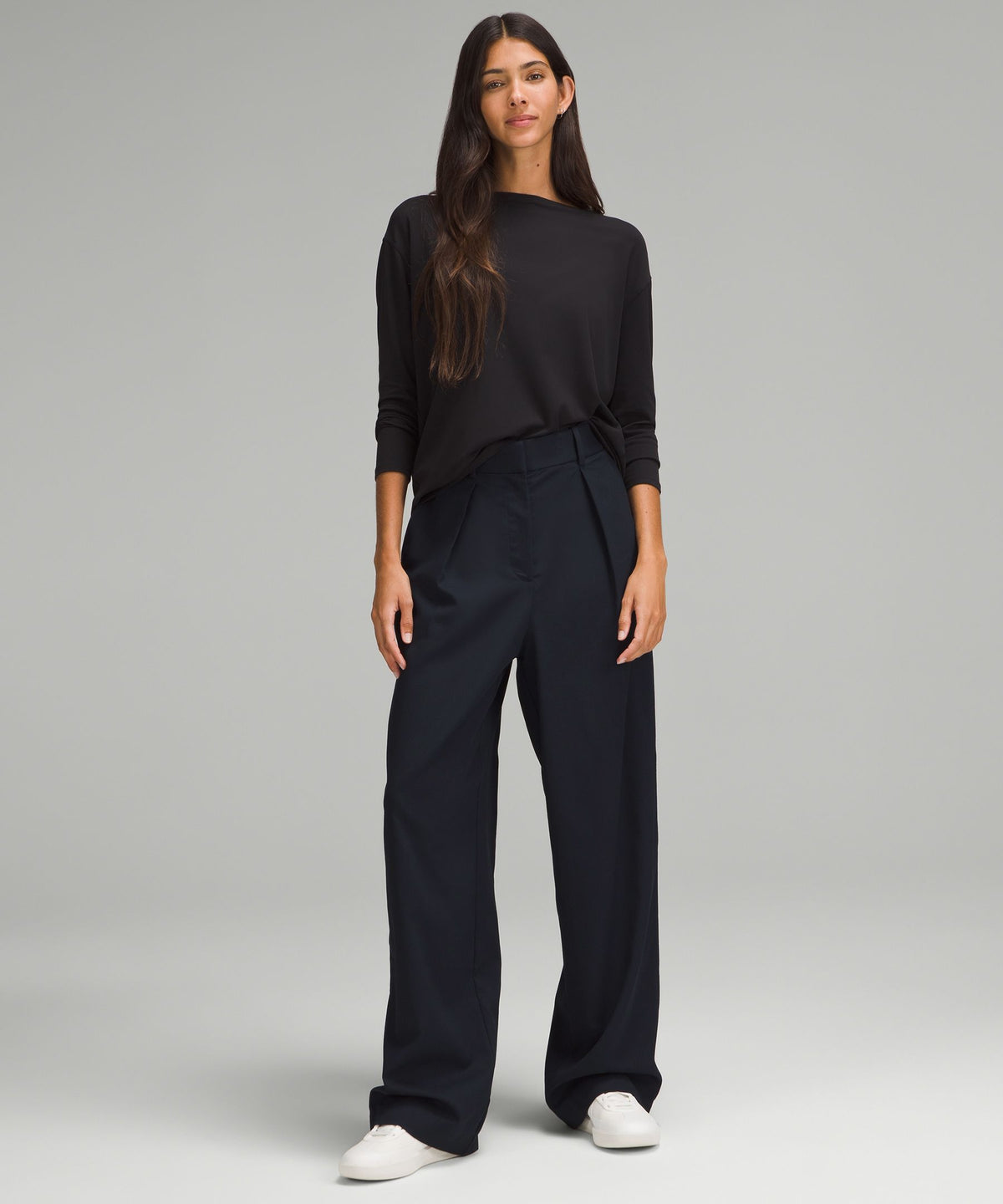 Pleat-Front High-Rise TrouserRegular