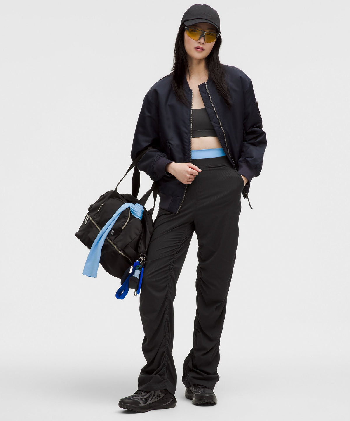 Dance Studio Slim-Fit High-Rise Flared Pant