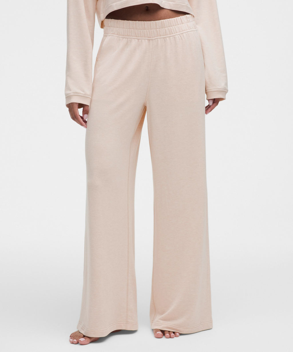 BeCalm Mid-Rise Wide-Leg Pant