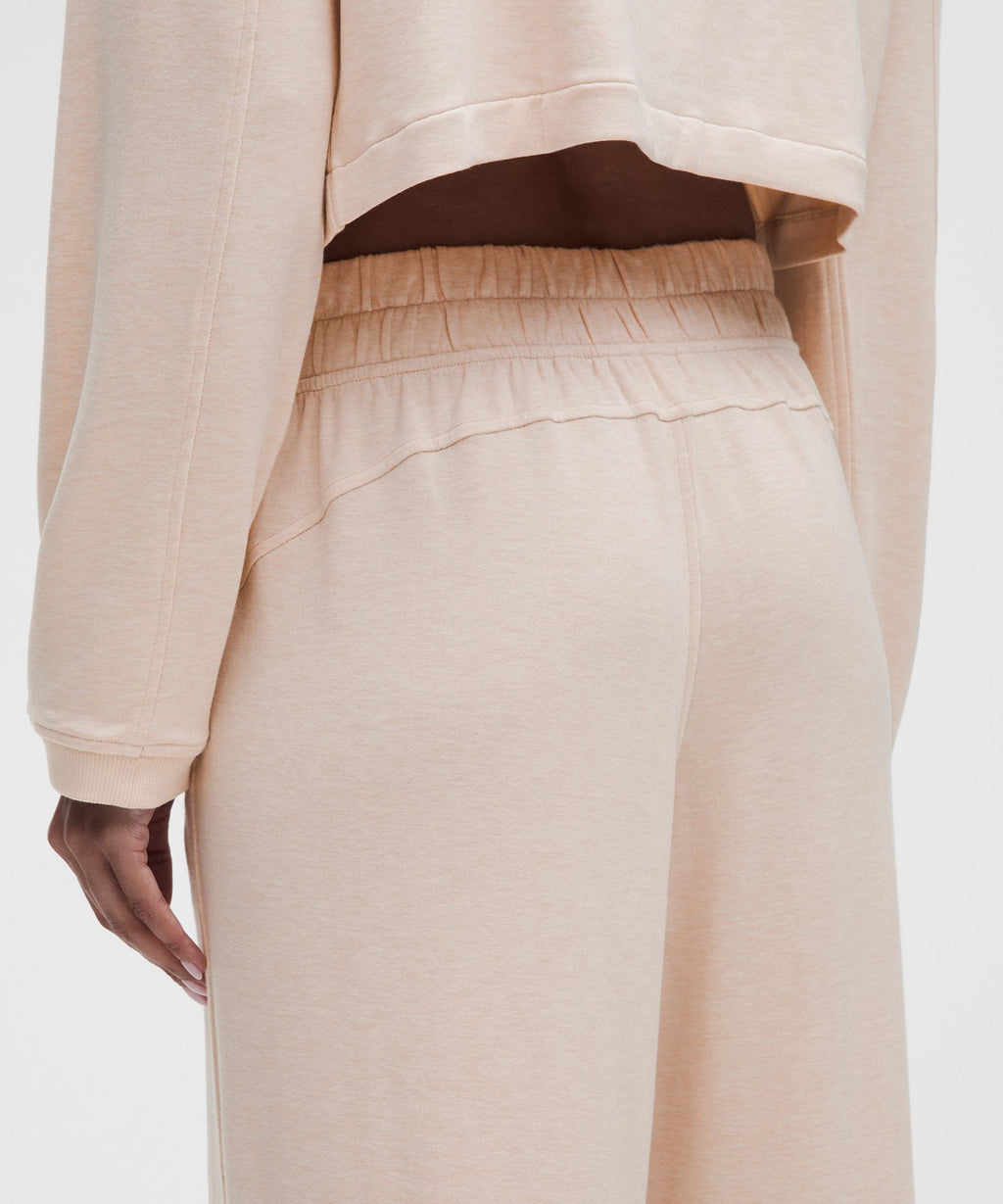 BeCalm Mid-Rise Wide-Leg Pant