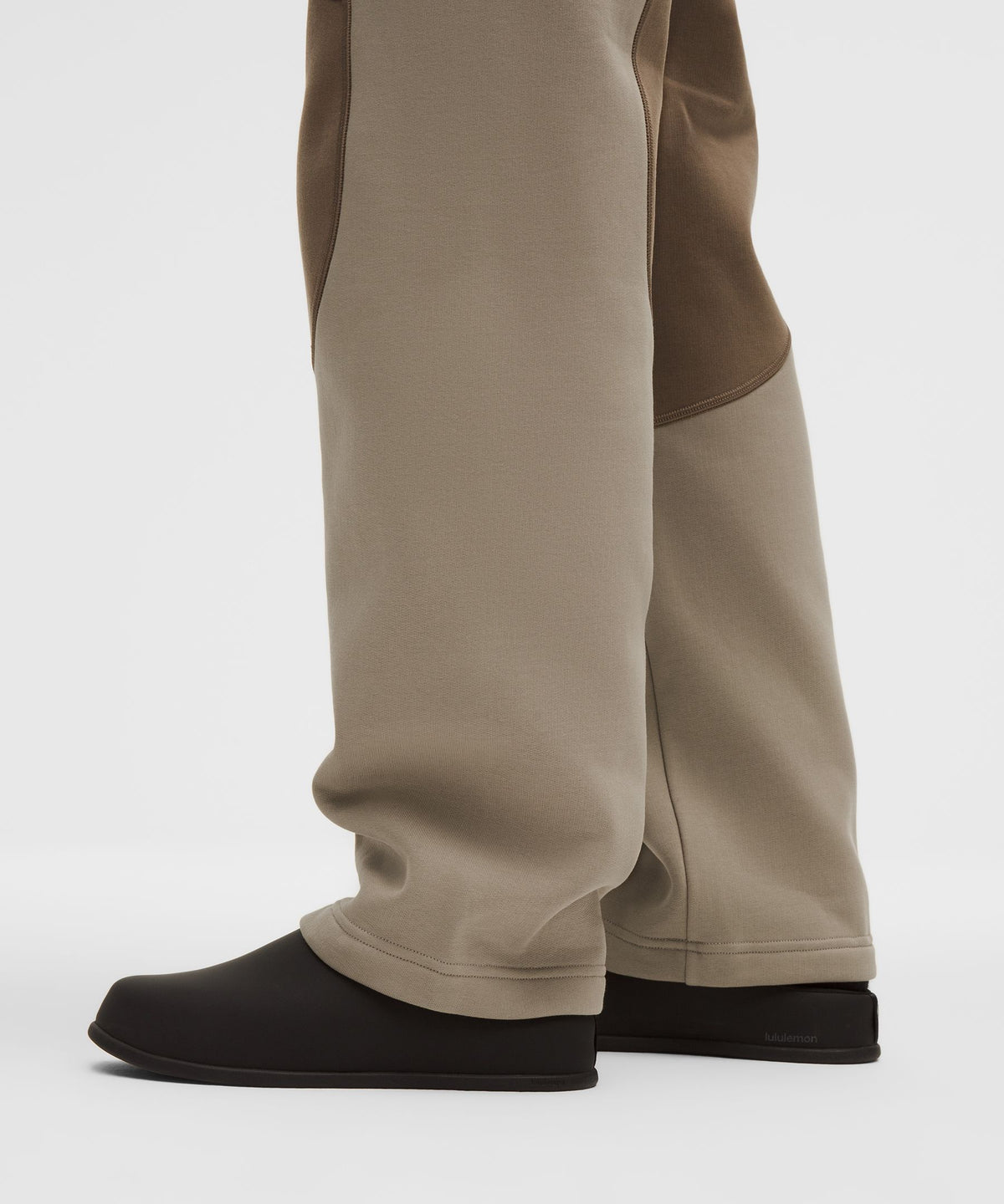 Cotton Fleece Mid-Rise Straight-Leg PantSLNSH Collection