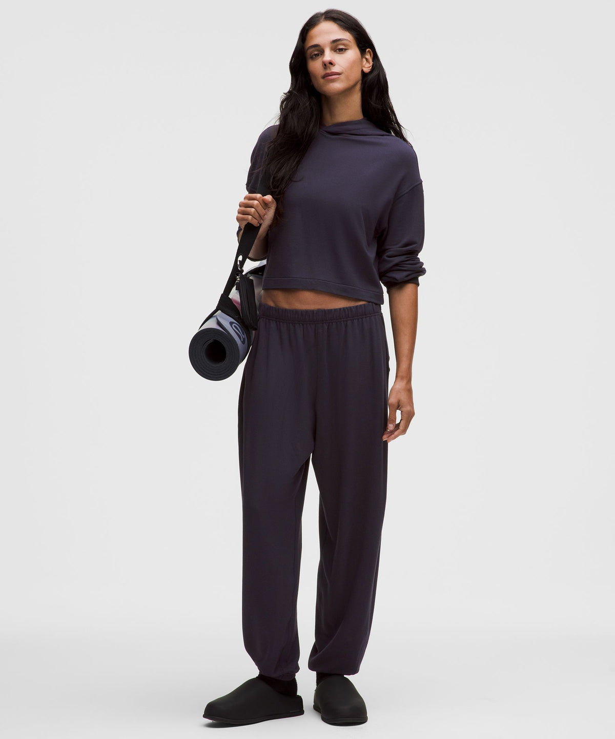 BeCalm Oversized Mid-Rise Pant
