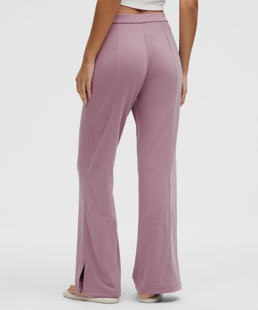 Softstreme High-Rise Wide-Leg Pique PantRegular